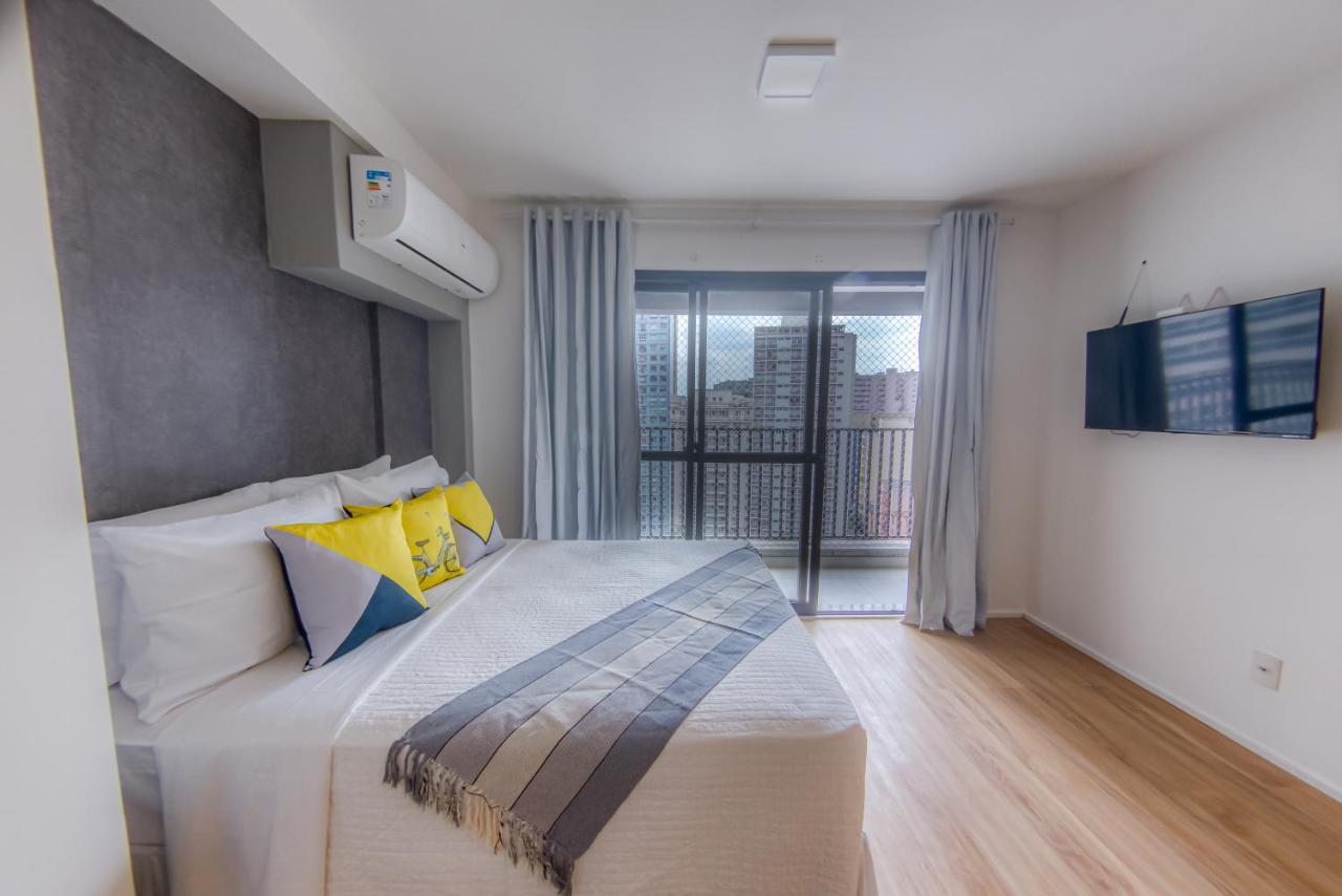 360 Suites Aurora Republica - Apartamentos Mobiliados 상파울루 외부 사진