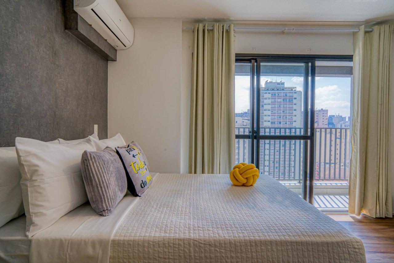 360 Suites Aurora Republica - Apartamentos Mobiliados 상파울루 외부 사진