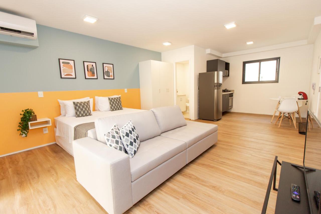 360 Suites Aurora Republica - Apartamentos Mobiliados 상파울루 외부 사진