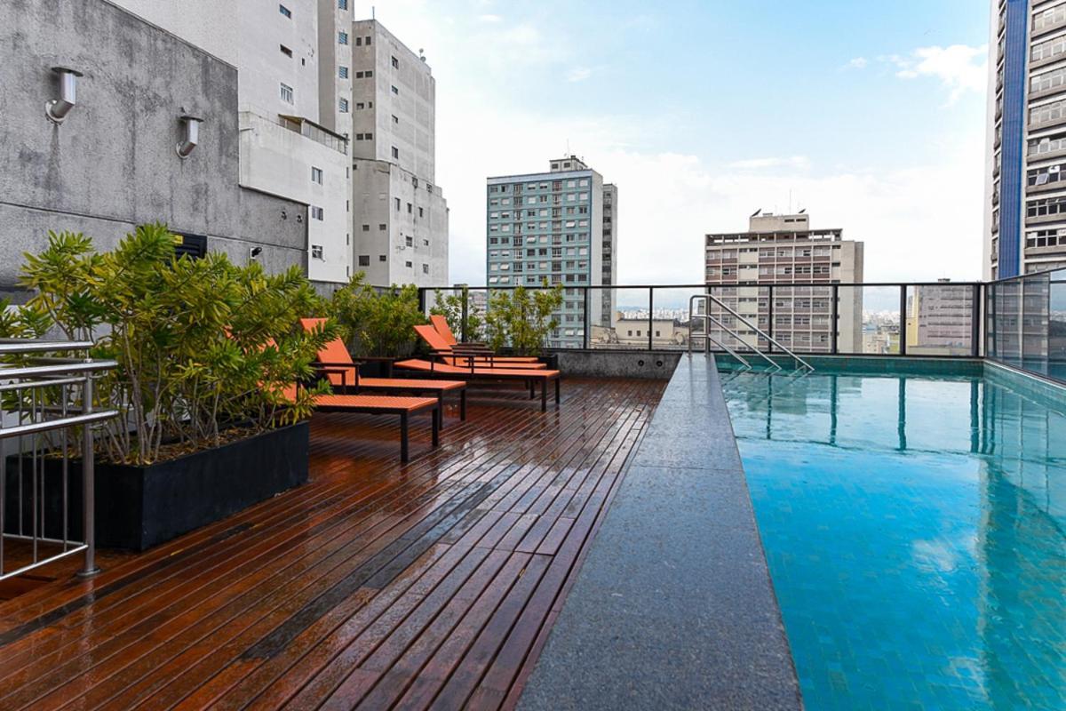 360 Suites Aurora Republica - Apartamentos Mobiliados 상파울루 외부 사진